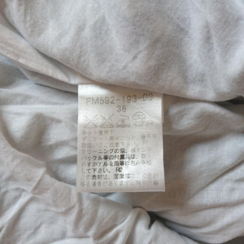 バーバリーブルーレーベル BURBERRY BLUE LABEL ワンピース ひざ丈スカート 36 チェック 白 / ホワイト / X 紺 / ネイビー / レディース USED 古着 中古 10003425