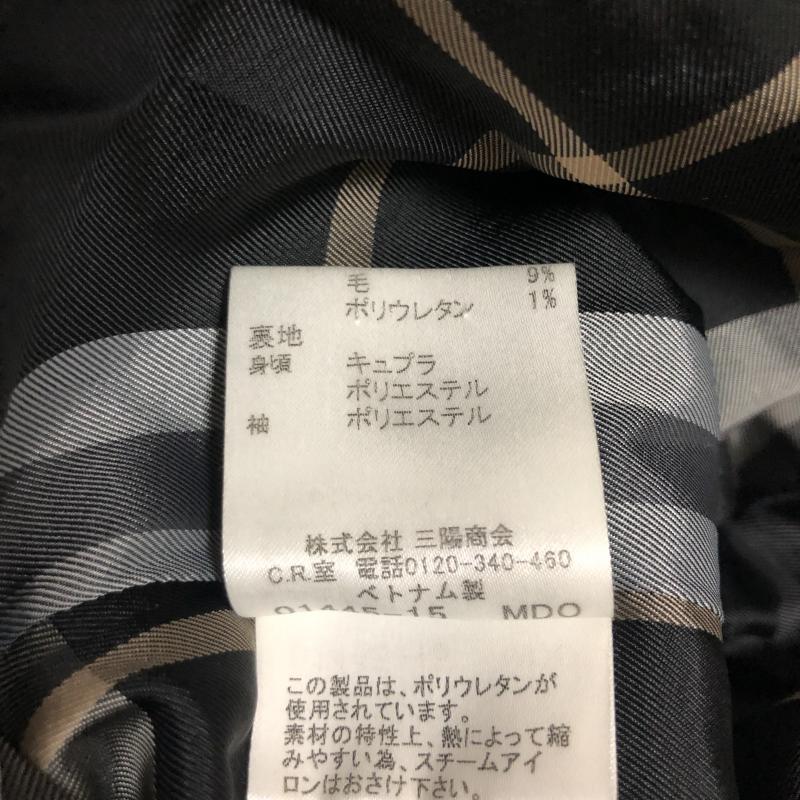 バーバリーブルーレーベル BURBERRY BLUE LABEL コート コート一般 38 黒 / ブラック / メンズ USED 古着 中古 10003441