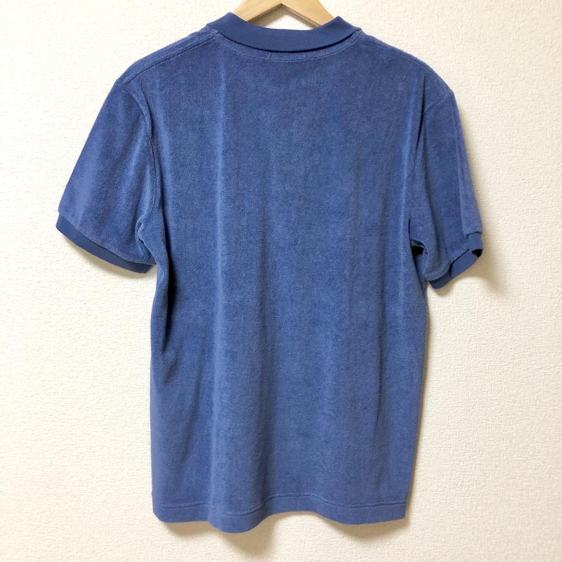 ユナイテッドアローズ UNITED ARROWS ポロシャツ 半袖 M 無地 青 / ブルー / メンズ USED 古着 中古 10003443