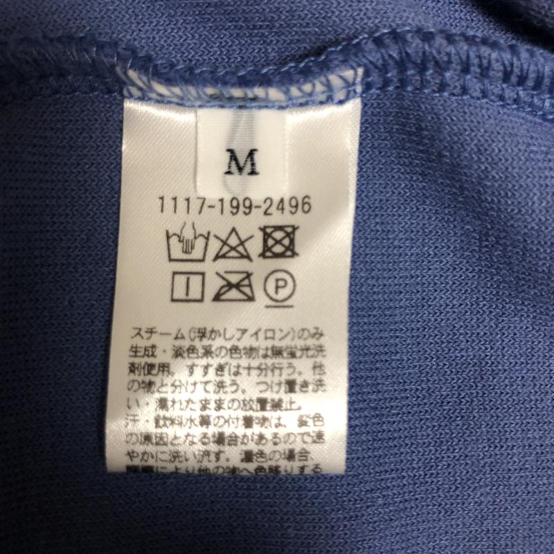 ユナイテッドアローズ UNITED ARROWS ポロシャツ 半袖 M 無地 青 / ブルー / メンズ USED 古着 中古 10003443