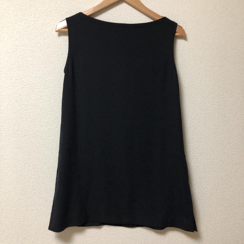 フォクシーニューヨーク FOXEYNEWYORK チュニック 半袖 38 無地 黒 / ブラック / レディース USED 古着 中古 10003445
