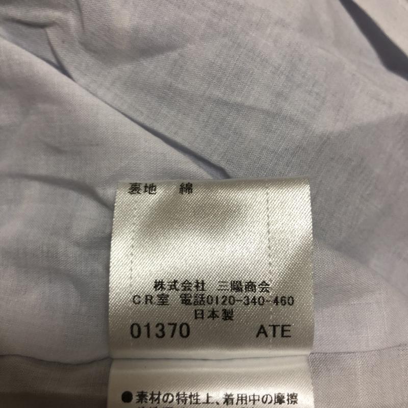 バーバリーブルーレーベル BURBERRY BLUE LABEL ワンピース ひざ丈スカート 38 ボーダー柄 X ワンポイント X 刺繍 青 / ブルー / X 白 / ホワイト / レディース USED 古着 中古 10003459