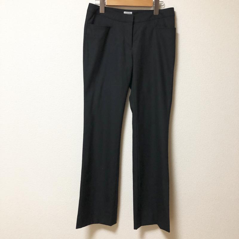 フォクシー FOXEY パンツ スラックス 38 無地 黒 / ブラック / レディース USED 古着 中古 10003469