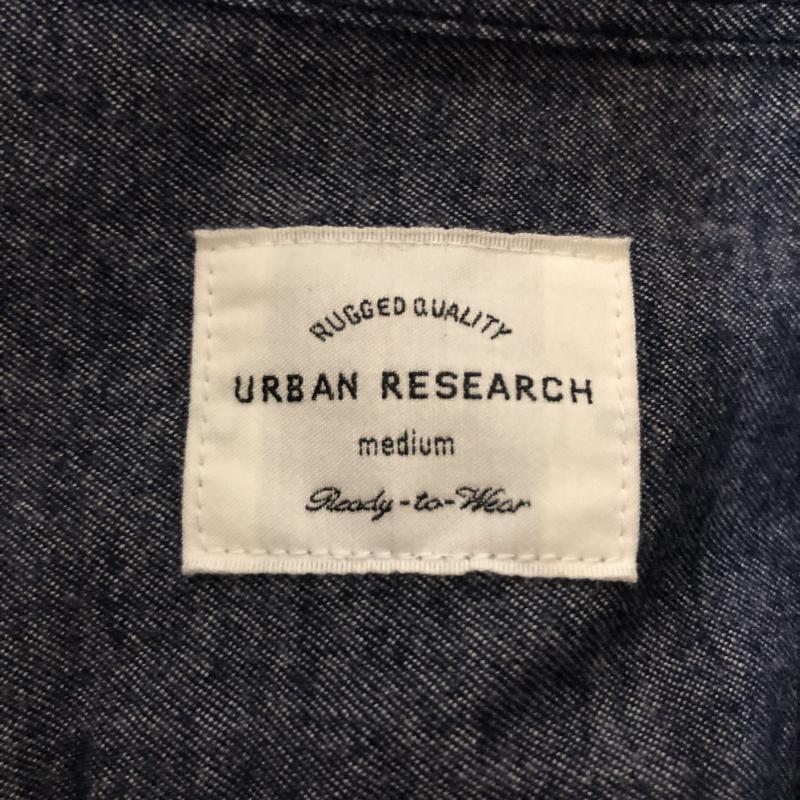 アーバンリサーチ URBAN RESEARCH シャツ、ブラウス 長袖 M 無地 青 / ブルー / メンズ USED 古着 中古 10003479