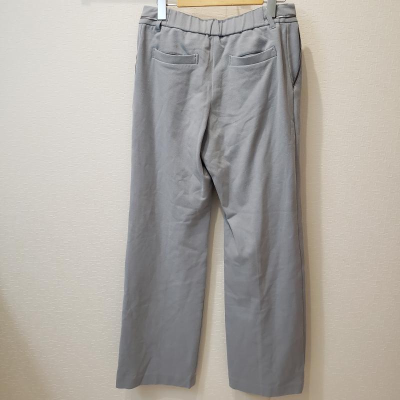 セブンアイディ コンセプト 7-ID concept. パンツ スラックス 40インチ 無地 青 / ブルー / レディース USED 古着 中古 10003496
