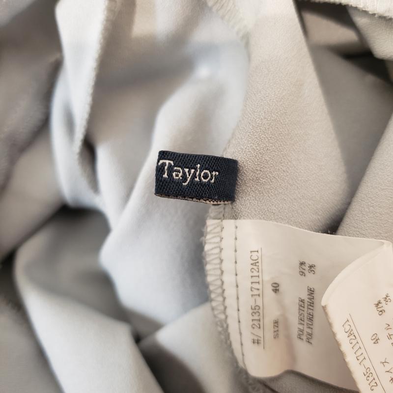 エマテイラー Emma Taylor カットソー 長袖 40 無地 灰 / グレー / レディース USED 古着 中古 10003502