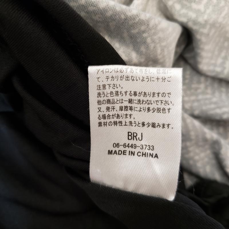 コクーン COCOON ワンピース ひざ丈スカート L 無地 黒 / ブラック / X 白 / ホワイト / レディース USED 古着 中古 10003517