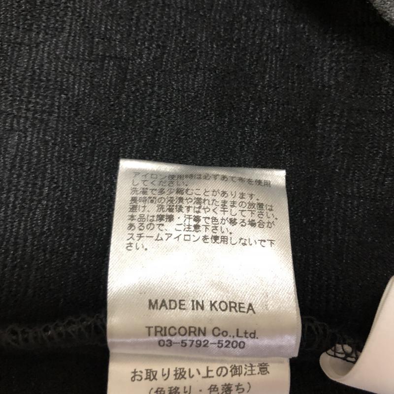 ヨーロ YOLO カットソー 七分袖 36 総柄 X 無地 灰 / グレー / レディース USED 古着 中古 10003758