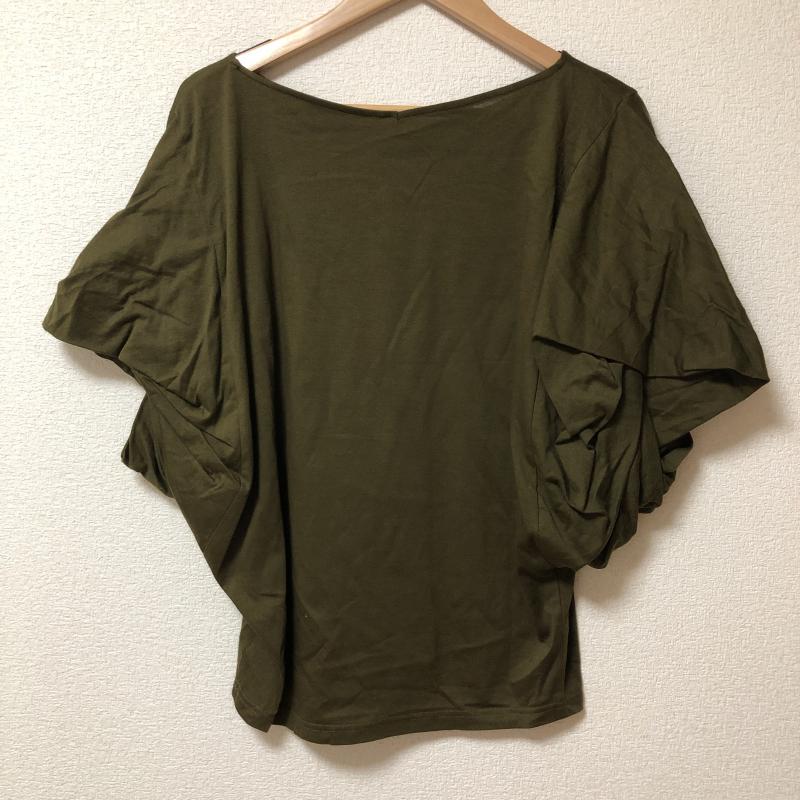 アナナス anana カットソー 半袖 40 無地 緑 / グリーン / レディース USED 古着 中古 10003760
