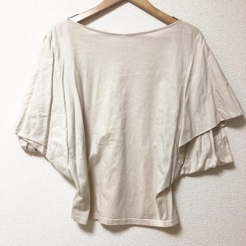 アナナス anana カットソー 半袖 38 無地 白 / ホワイト / レディース USED 古着 中古 10003761