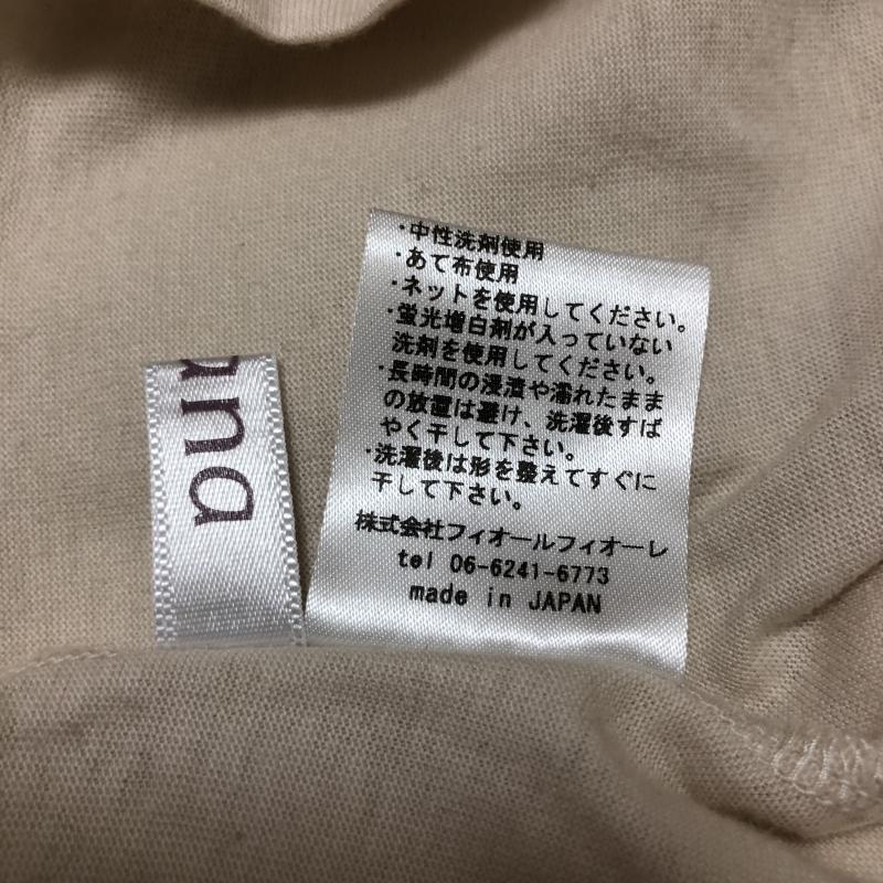アナナス anana カットソー 半袖 38 無地 白 / ホワイト / レディース USED 古着 中古 10003761