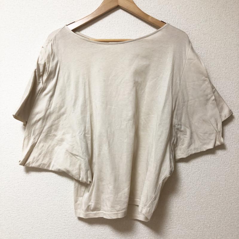 アナナス anana カットソー 半袖 38 無地 白 / ホワイト / レディース USED 古着 中古 10003763