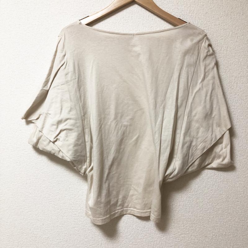 アナナス anana カットソー 半袖 38 無地 白 / ホワイト / レディース USED 古着 中古 10003763