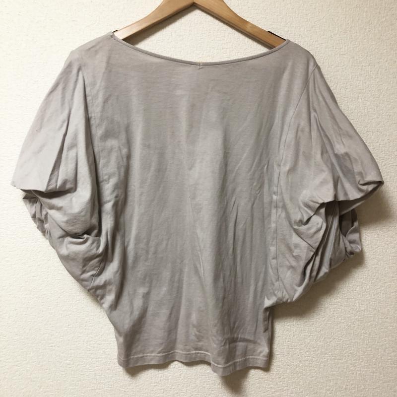 アナナス anana カットソー 半袖 38 無地 灰 / グレー / レディース USED 古着 中古 10003765