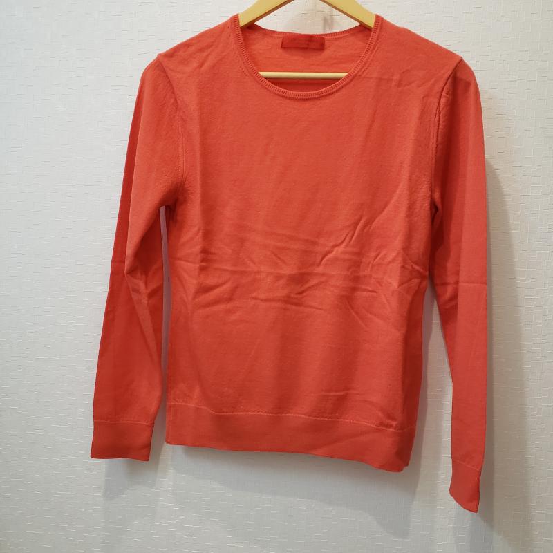 イッツインターナショナル I.T.'S international カットソー 長袖 L 無地 橙 / オレンジ / レディース USED 古着 中古 10003806