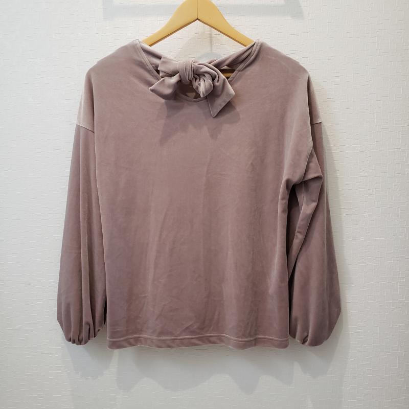 スタイルノート StyleNote カットソー 長袖 7 無地 灰 / グレー / レディース USED 古着 中古 10003815