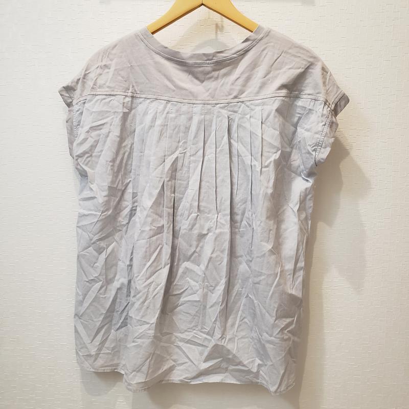 ヨーロ YOLO カットソー 半袖 38 無地 灰 / グレー / レディース USED 古着 中古 10003835