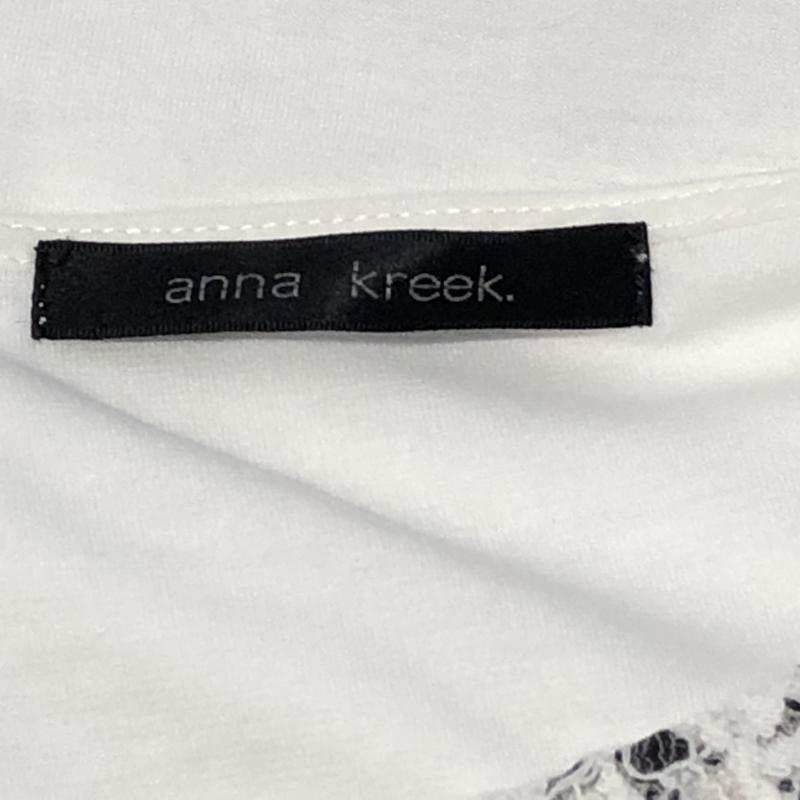 アンナクリーク anna kreek カットソー 半袖 無地 X 白 / ホワイト / X 黒 / ブラック / X ベージュ / ベージュ / レディース USED 古着 中古 10003864