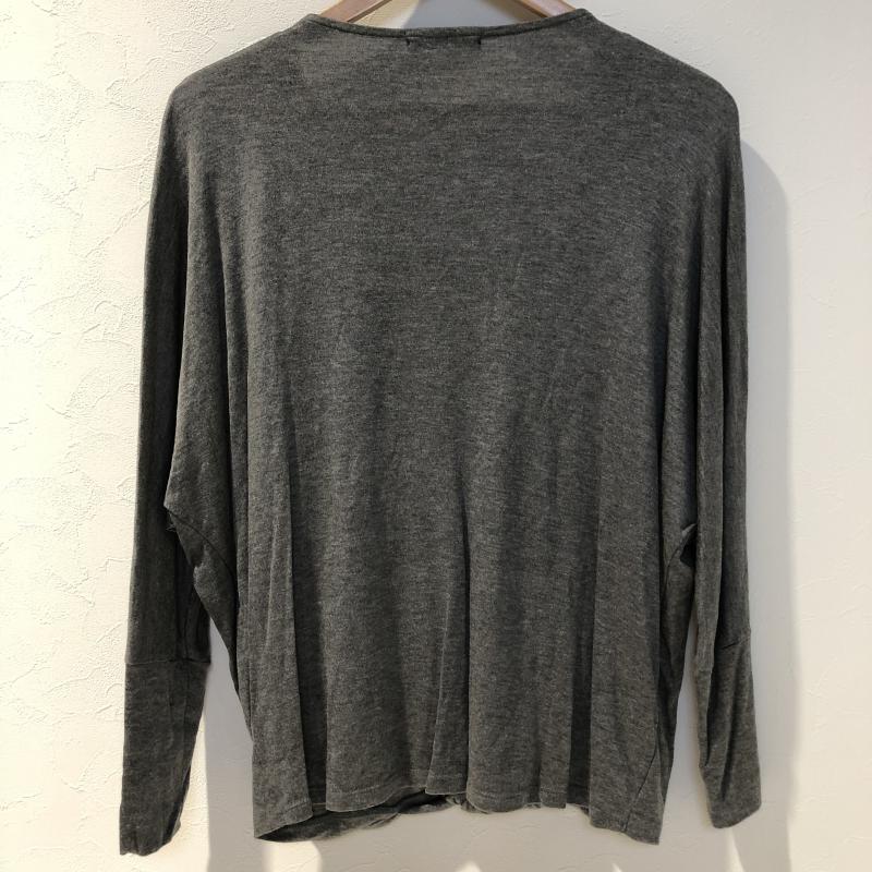 ルール RULe カットソー 長袖 M 無地 灰 / グレー / レディース USED 古着 中古 10003868