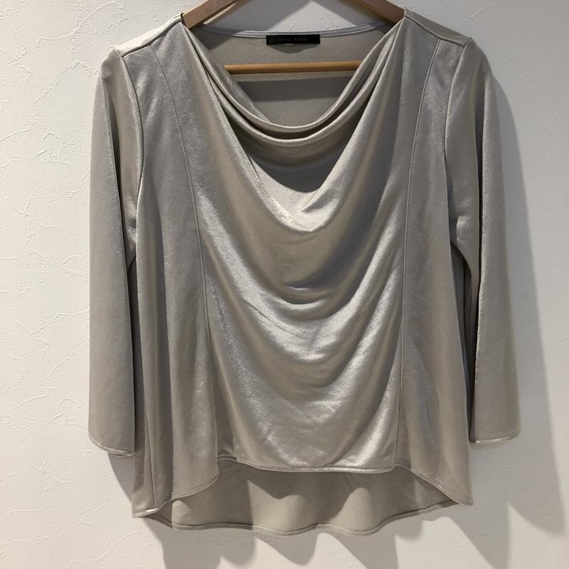 アンナクリーク anna kreek カットソー 七分袖 無地 ベージュ / ベージュ / レディース USED 古着 中古 10003874