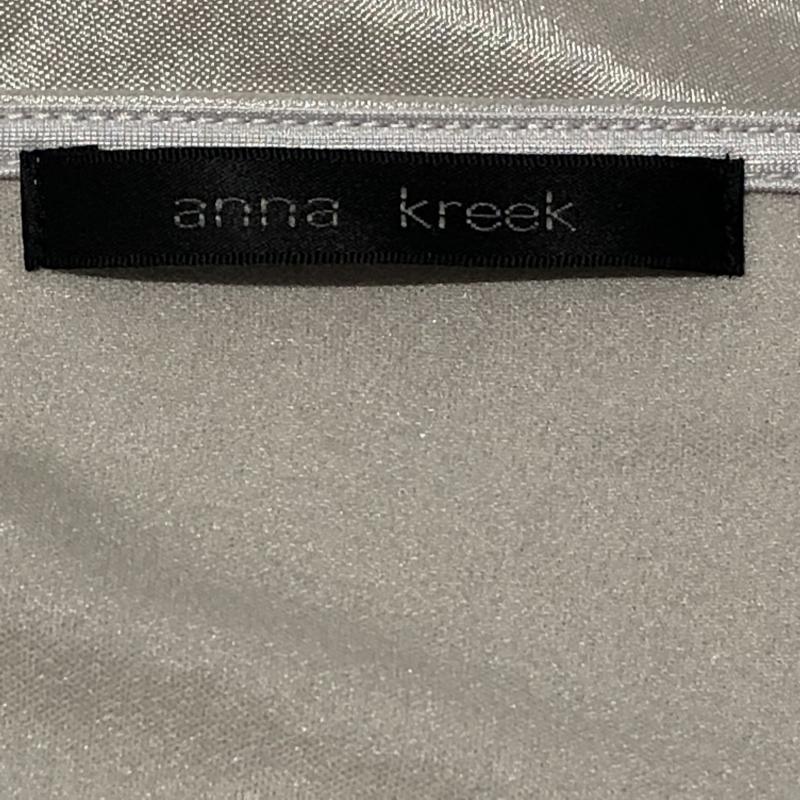アンナクリーク anna kreek カットソー 七分袖 無地 ベージュ / ベージュ / レディース USED 古着 中古 10003874