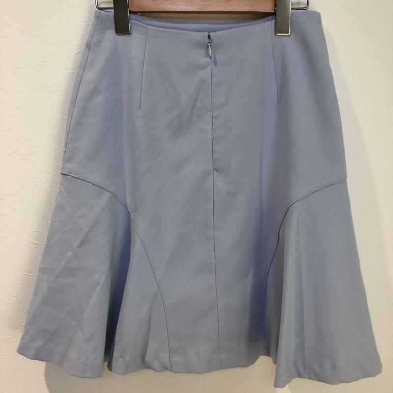 エンネア Ennea スカート ひざ丈スカート 36インチ 無地 青 / ブルー / レディース USED 古着 中古 10003881
