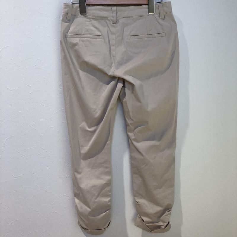 インディヴィ INDIVI パンツ スラックス 36インチ 無地 ベージュ / ベージュ / レディース USED 古着 中古 10003885