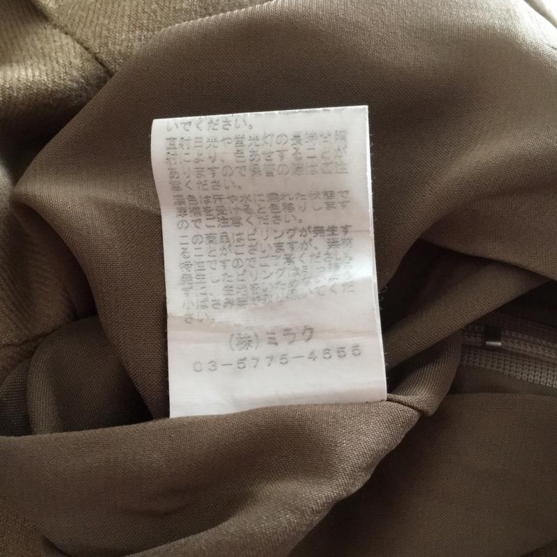 ソーノ Sono パンツ スラックス 1 無地 ベージュ / ベージュ / レディース USED 古着 中古 10003965