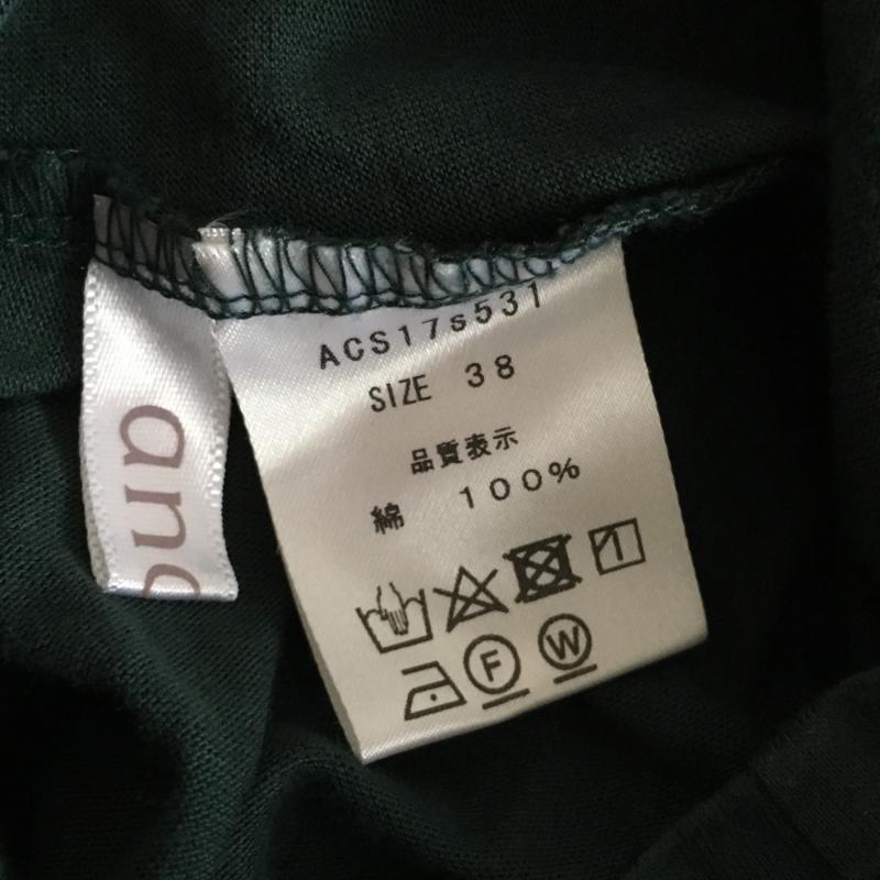 アナナス anana カットソー 半袖 38 緑 / グリーン / レディース USED 古着 中古 10003969