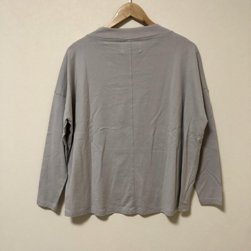 ノーブルブラン NobleBlanc カットソー 長袖 38 無地 青 / ブルー / レディース USED 古着 中古 10004029