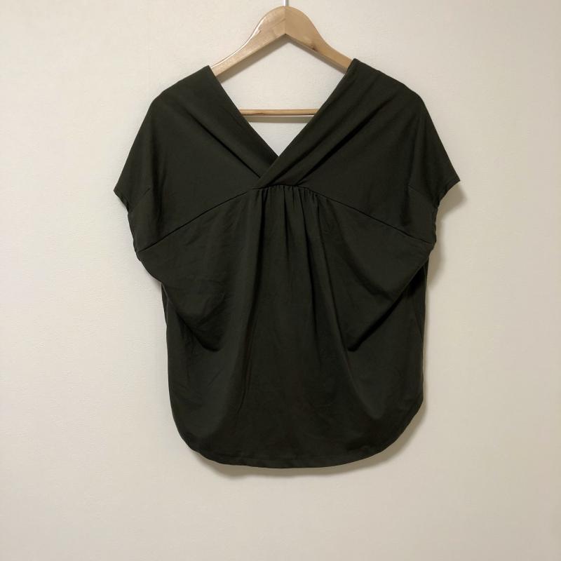 ロージー ROSIEE カットソー 半袖 36 無地 緑 / グリーン / レディース USED 古着 中古 10004031