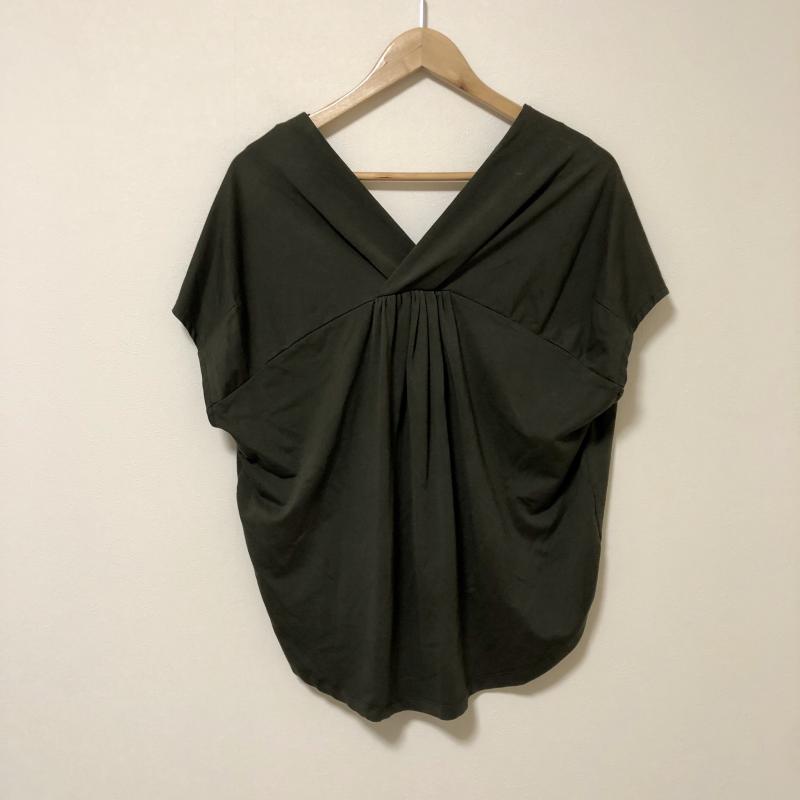 ロージー ROSIEE カットソー 半袖 38 無地 緑 / グリーン / レディース USED 古着 中古 10004033