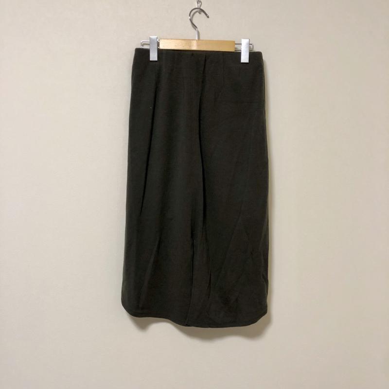 ノーブルブラン NobleBlanc スカート ロングスカート 38インチ 無地 緑 / グリーン / レディース USED 古着 中古 10004046