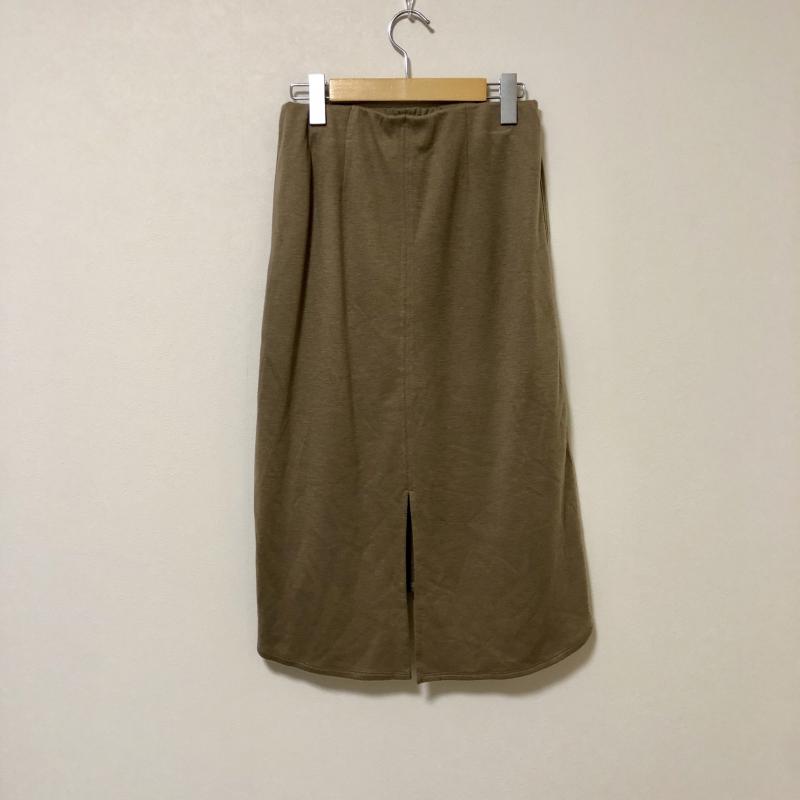 ノーブルブラン NobleBlanc スカート ロングスカート 36インチ 無地 ベージュ / ベージュ / レディース USED 古着 中古 10004048