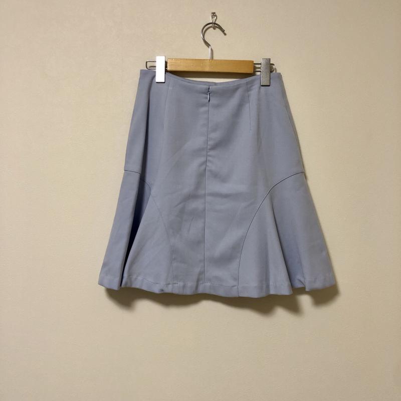 エンネア Ennea スカート ひざ丈スカート 38インチ 無地 青 / ブルー / レディース USED 古着 中古 10004050