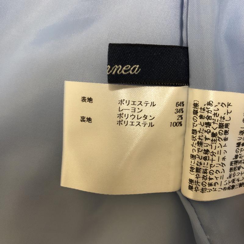 エンネア Ennea スカート ひざ丈スカート 38インチ 無地 青 / ブルー / レディース USED 古着 中古 10004050