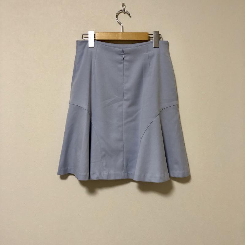 エンネア Ennea スカート ひざ丈スカート 40インチ 無地 青 / ブルー / レディース USED 古着 中古 10004051