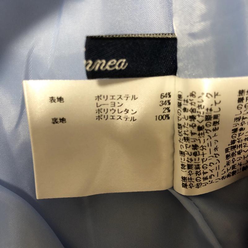 エンネア Ennea スカート ひざ丈スカート 40インチ 無地 青 / ブルー / レディース USED 古着 中古 10004051