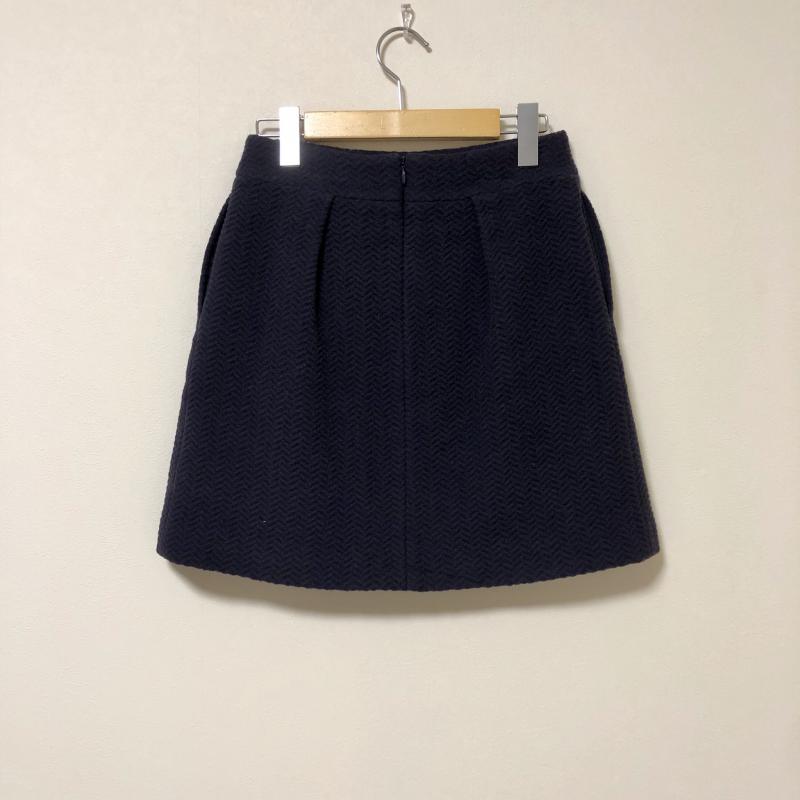 アメリカンラグシー AMERICAN RAG CIE スカート ミニスカート 0 無地 紺 / ネイビー / レディース USED 古着 中古 10004054