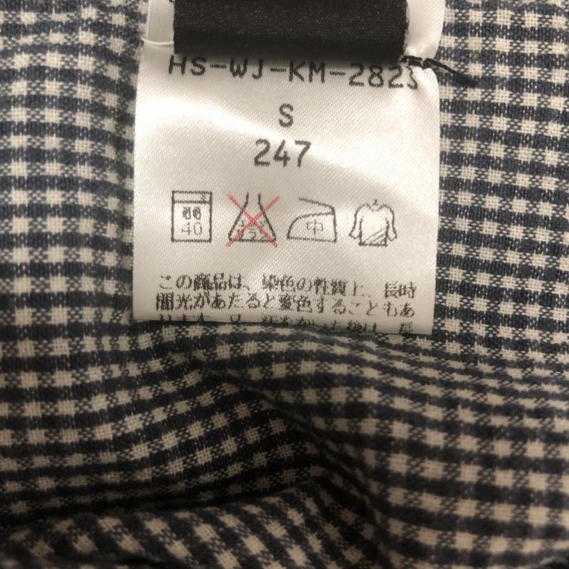 ポロジーンズカンパニー POLOJEANSCO. シャツ、ブラウス 半袖 S チェック 白 / ホワイト / X 紺 / ネイビー / レディース USED 古着 中古 10004126