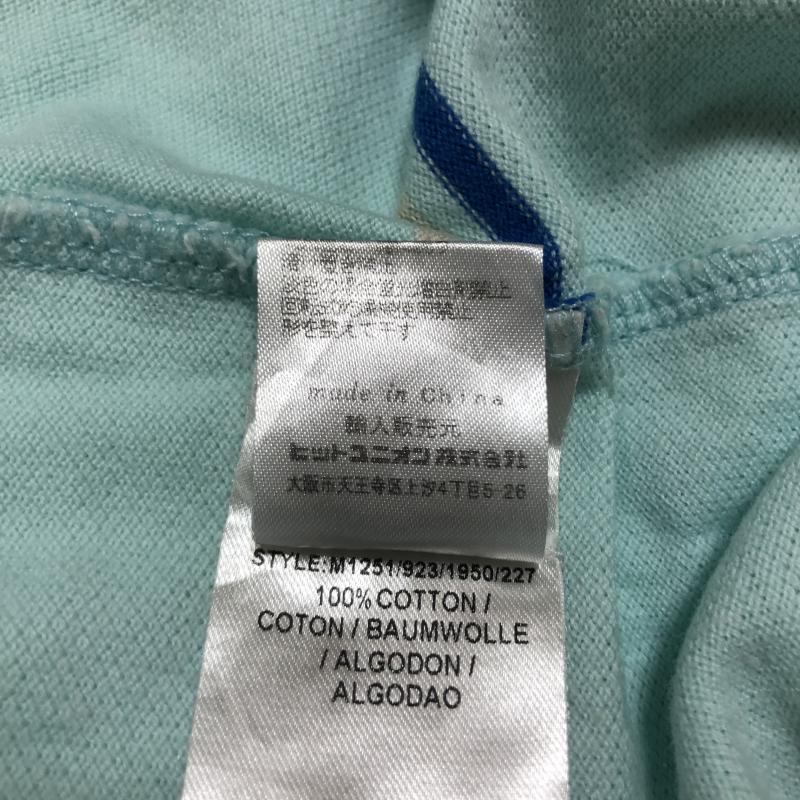 フレッドペリー FRED PERRY ポロシャツ 半袖 XS ボーダー柄 青 / ブルー / X 橙 / オレンジ / メンズ USED 古着 中古 10004138