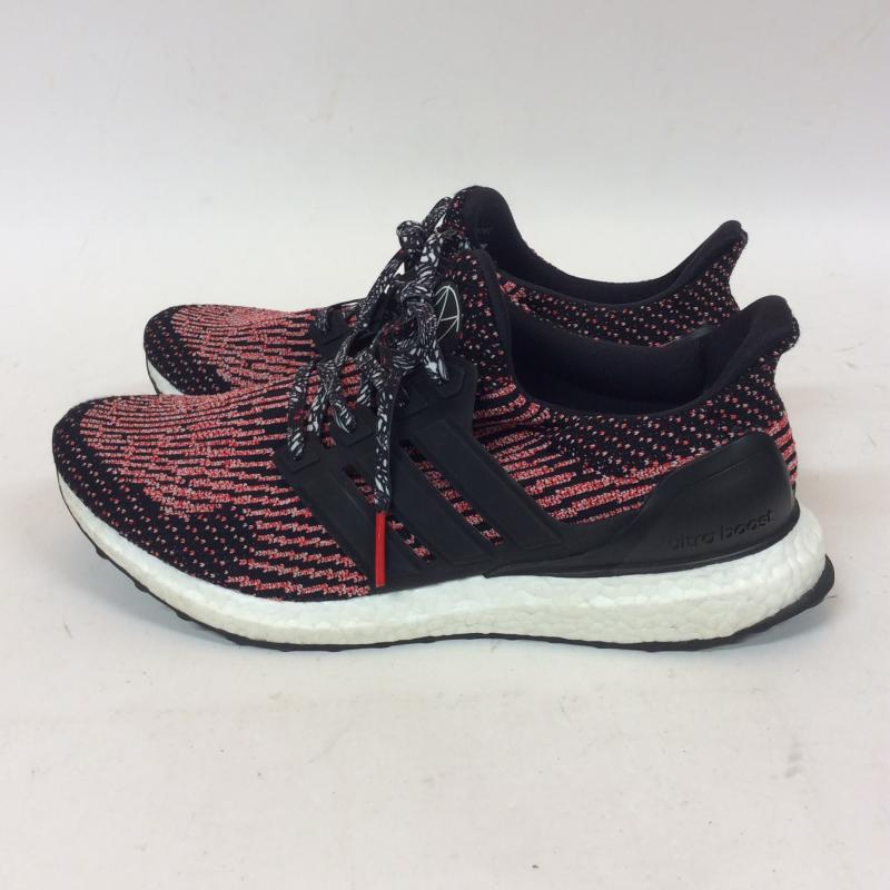 アディダス adidas スニーカー スニーカー ウルトラブースト/ULTRA BOOST/BB3521 27.5cm 赤 / レッド / X 黒 / ブラック / メンズ USED 古着 中古 10004182