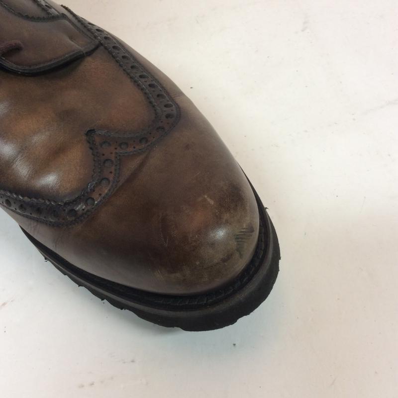 マグナーニ MAGNANNI ブーツ ショートブーツ US:10.5 無地 茶 / ブラウン / メンズ USED 古着 中古 10004192