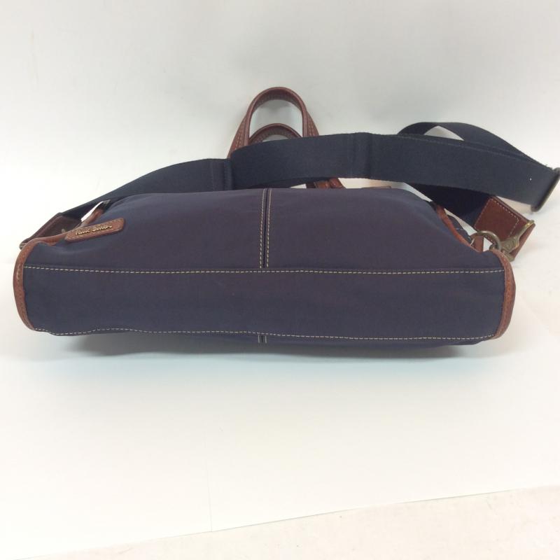 ポールスミス Paul Smith ハンドバッグ ハンドバッグ 無地 紺 / ネイビー / X 茶 / ブラウン / メンズ USED 古着 中古 10004205
