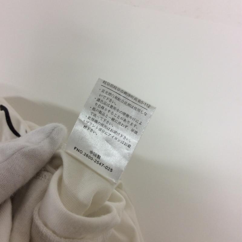 ボンダッチ VONDUTCH カットソー 半袖 M 無地 X プリント 白 / ホワイト / レディース USED 古着 中古 10004252