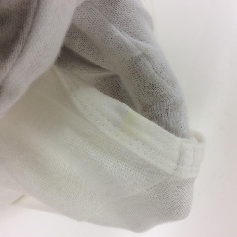 ボンダッチ VONDUTCH カットソー 半袖 M 無地 X プリント 白 / ホワイト / レディース USED 古着 中古 10004252