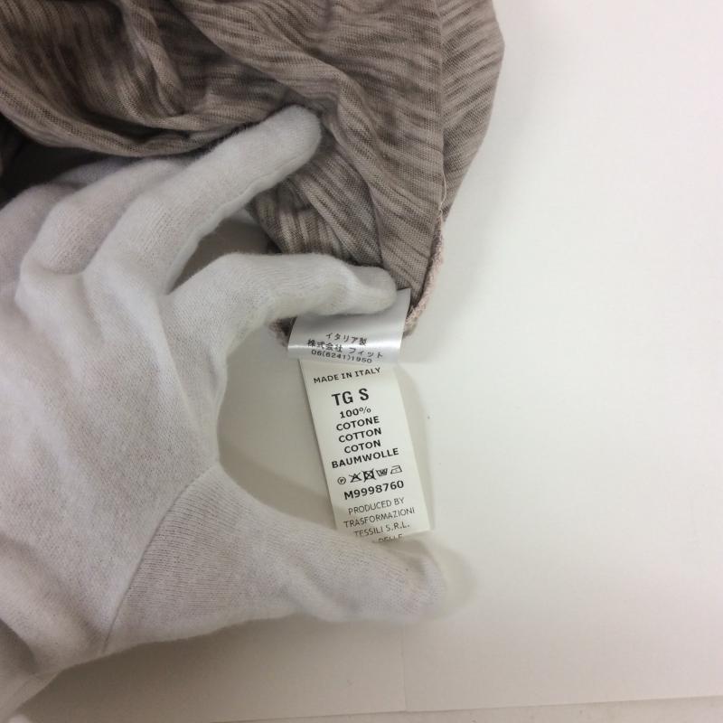 インペリアル IMPERIAL カットソー 半袖 無地 X ダメージ加工 X 星 茶 / ブラウン / レディース USED 古着 中古 10004254