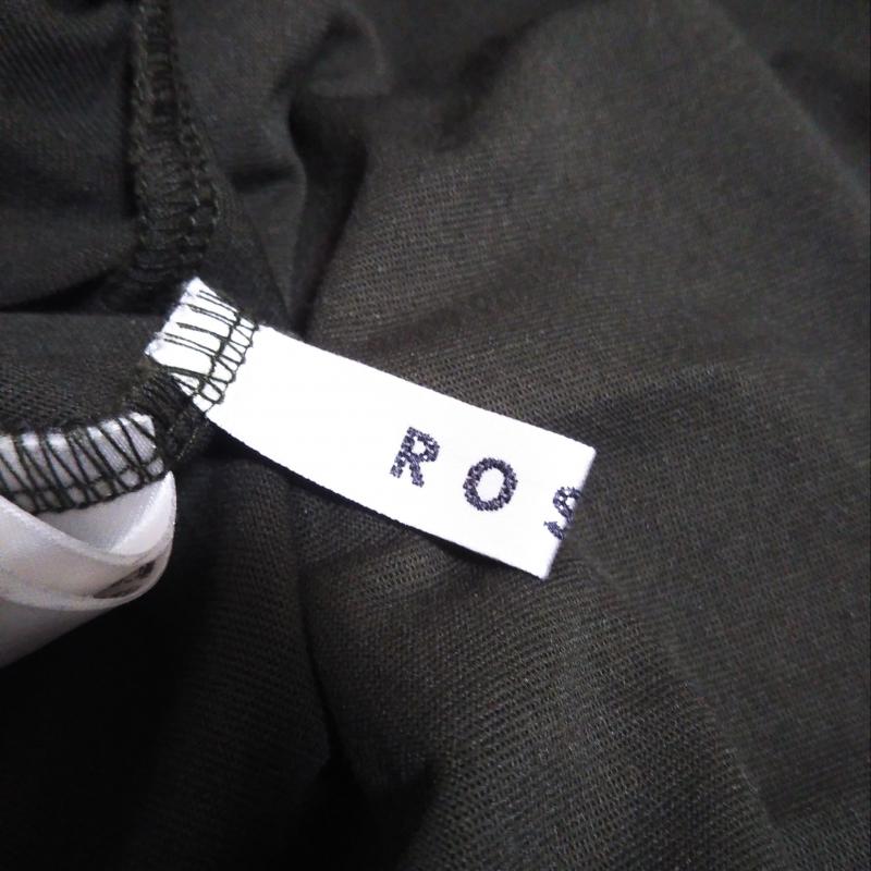ロージー ROSIEE カットソー 半袖 40 無地 緑 / グリーン / レディース USED 古着 中古 10004277