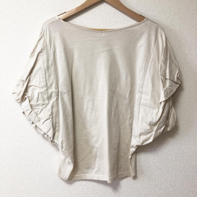 アナナス anana カットソー 七分袖 38 無地 白 / ホワイト / レディース USED 古着 中古 10004351