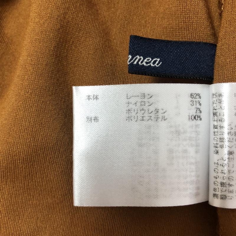 エンネア Ennea カットソー 長袖 38 無地 茶 / ブラウン / レディース USED 古着 中古 10004352